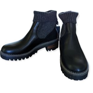 Universal Thread - Women's NWT Daphne Sock Black Memory Foam Boots Size 9.5